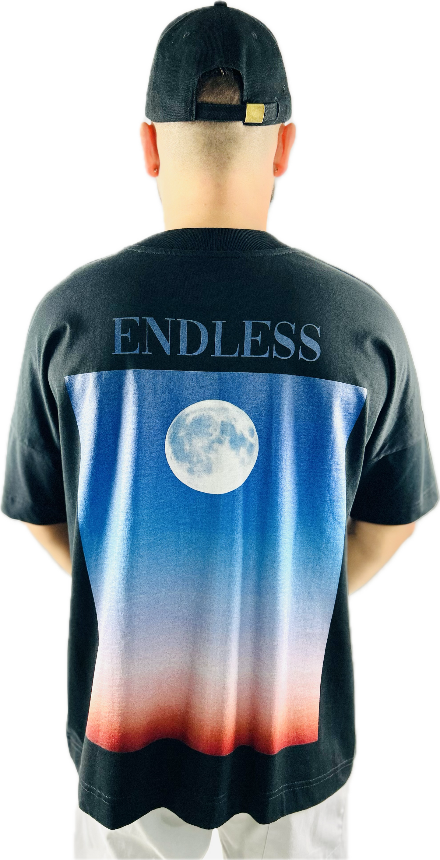 Endless Moon T-Shirt (Oversize) - Organic Oversize Shirt