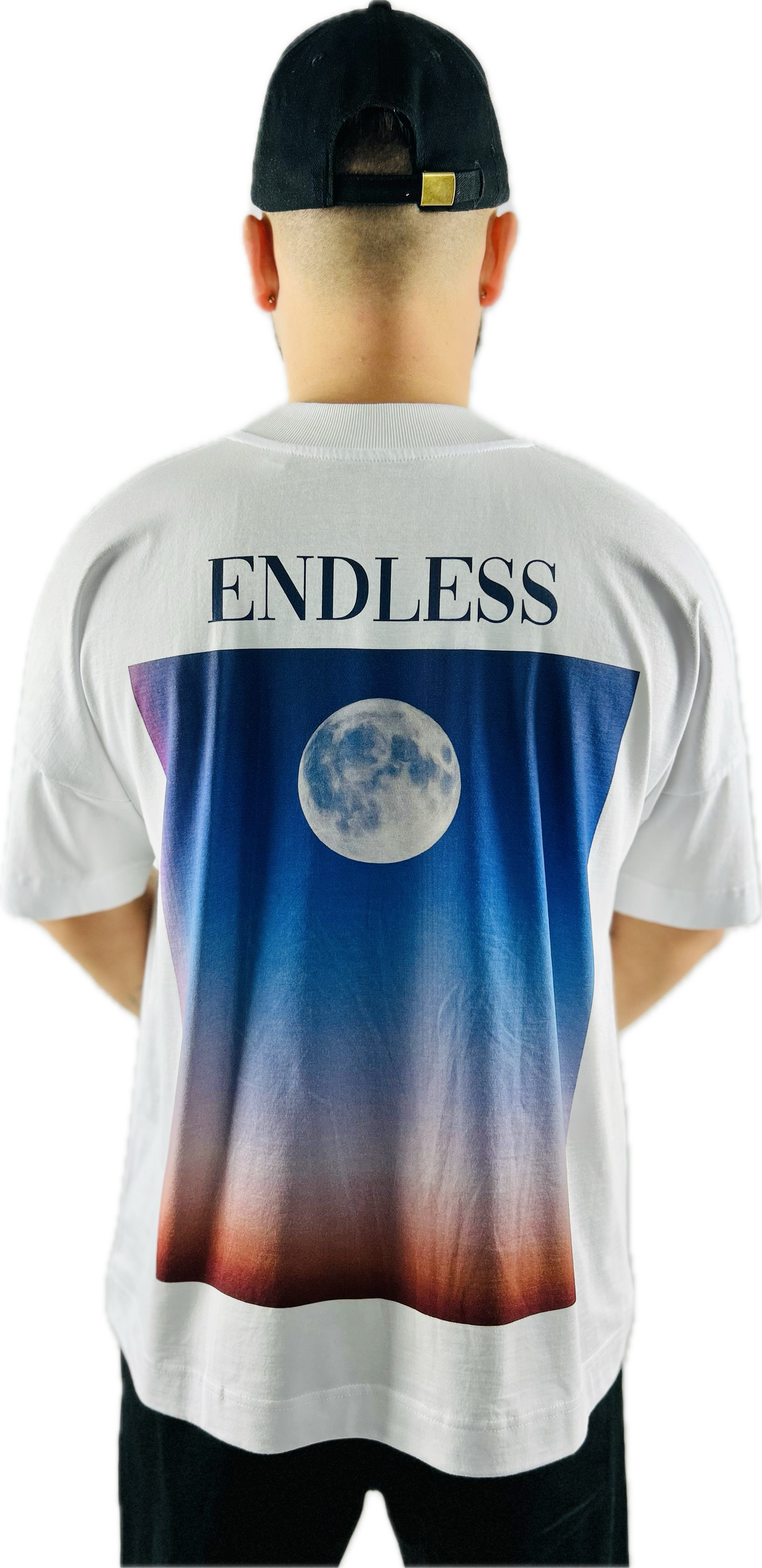 Endless Moon T-Shirt (Oversize) - Organic Oversize Shirt