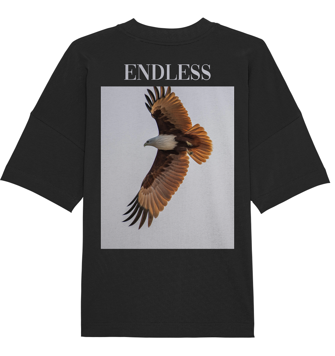 Endless Eagle T-Shirt (Oversize) - Organic Oversize Shirt
