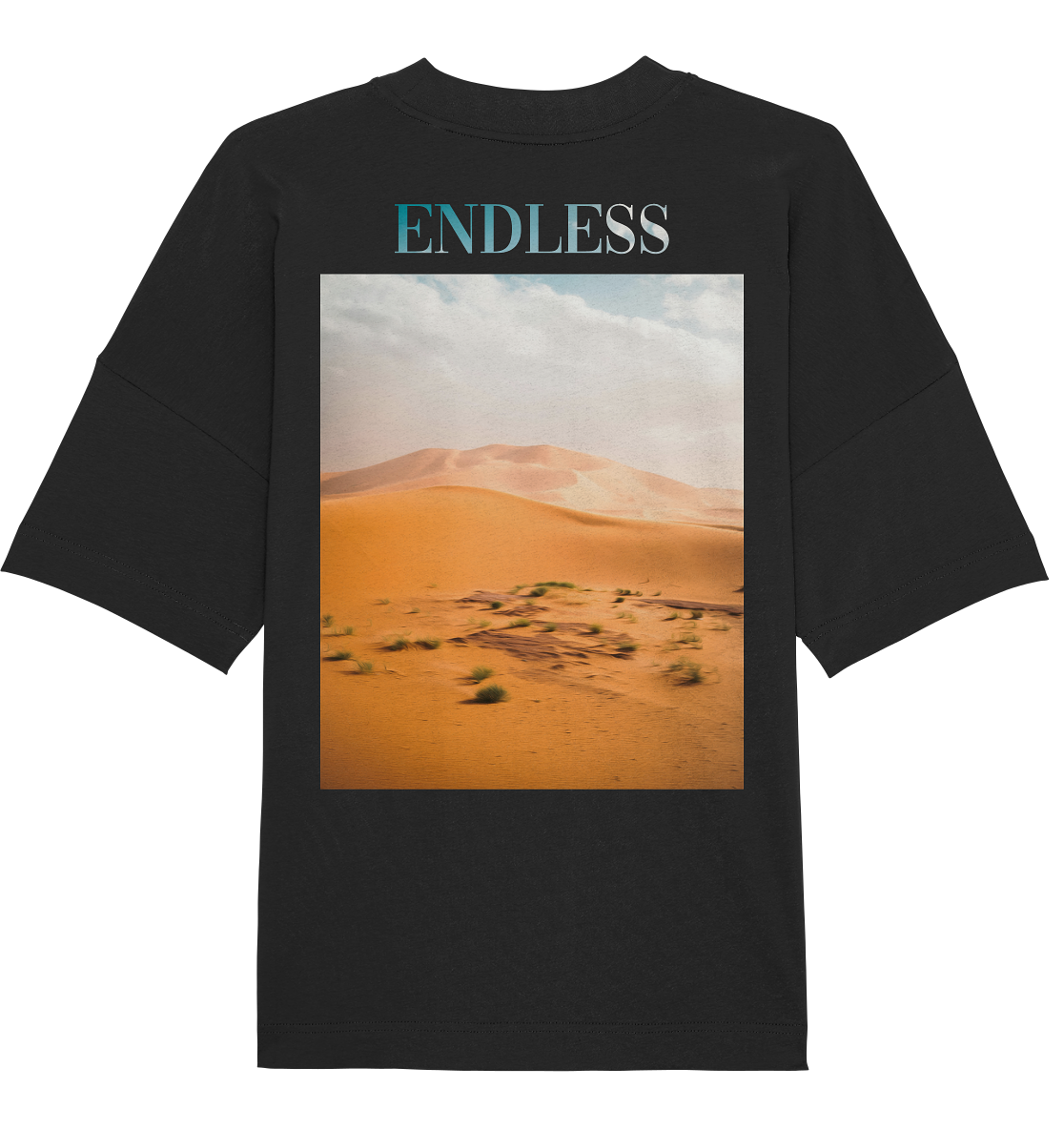 Endless Desert T-Shirt (Oversize) B/W