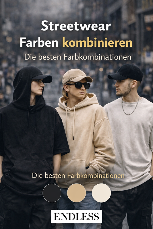 Streetwear Farben kombinieren – so geht’s richtig