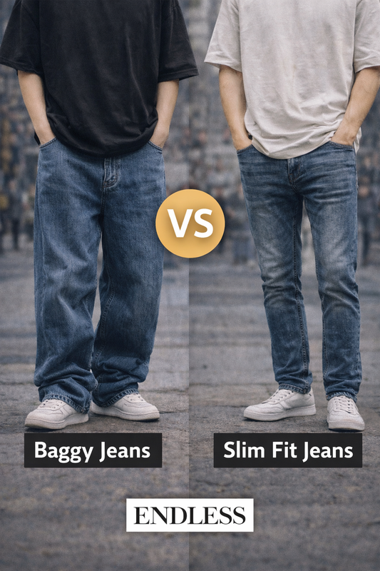 Baggy Jeans vs Slim Fit – was passt besser zu Streetwear?