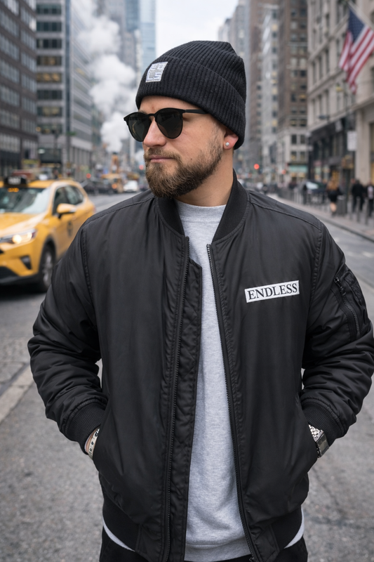 ENDLESS Bomber Jacket (Stick) - Bomber Jacket